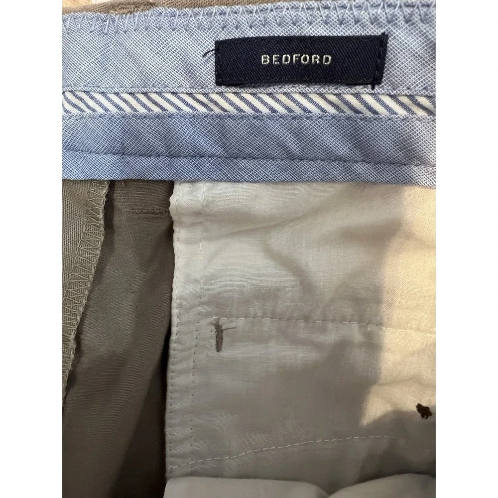 J‎ Crew Bedford Grayish Straight Pants 34x34 Men's